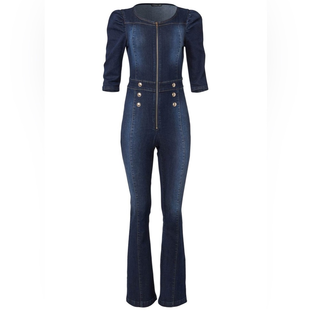 Venus zip up Jumpsuit